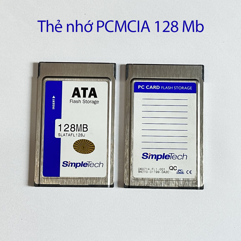 Thẻ nhớ PC Card PCMCIA 68pin 128MB SIMPLETECH