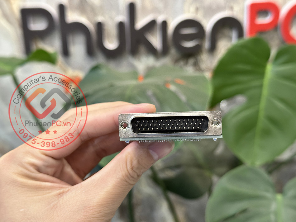 Đầu bấm vặn vít COM DB44 HD-LINK YL-SM-44M/F kèm vỏ ốp nhựa