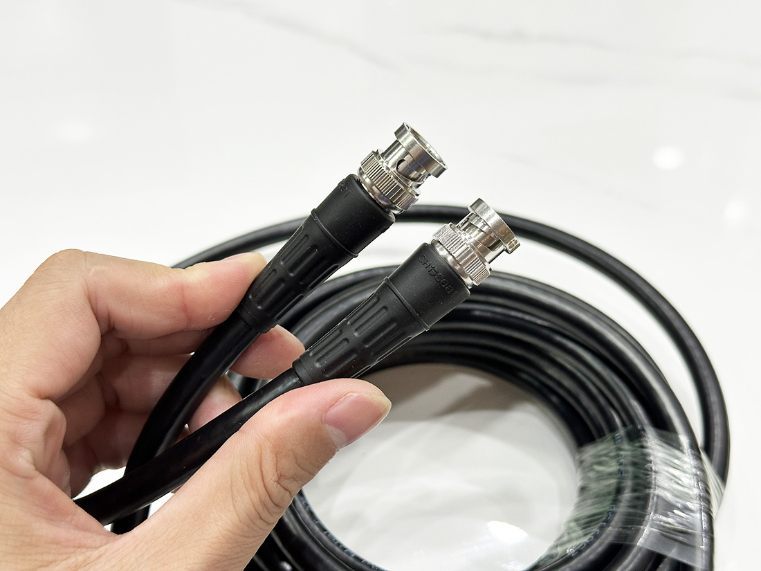 Dây cáp BNC 12G SDI 4K60hz dài 1.5m 3m 5m 10m 15m 20m cho camera, capture siêu âm, nội soi y tế, thiết bị truyền hình