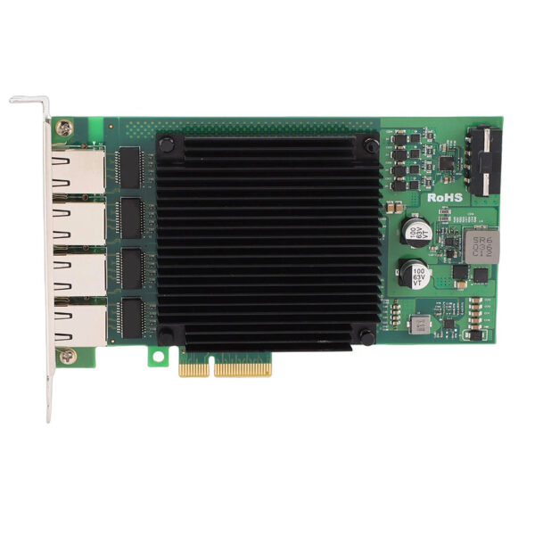 Card mạng POE PCIe x4 to 4 Port Gigabit Network Adapter 2.5 GBe Frame ...