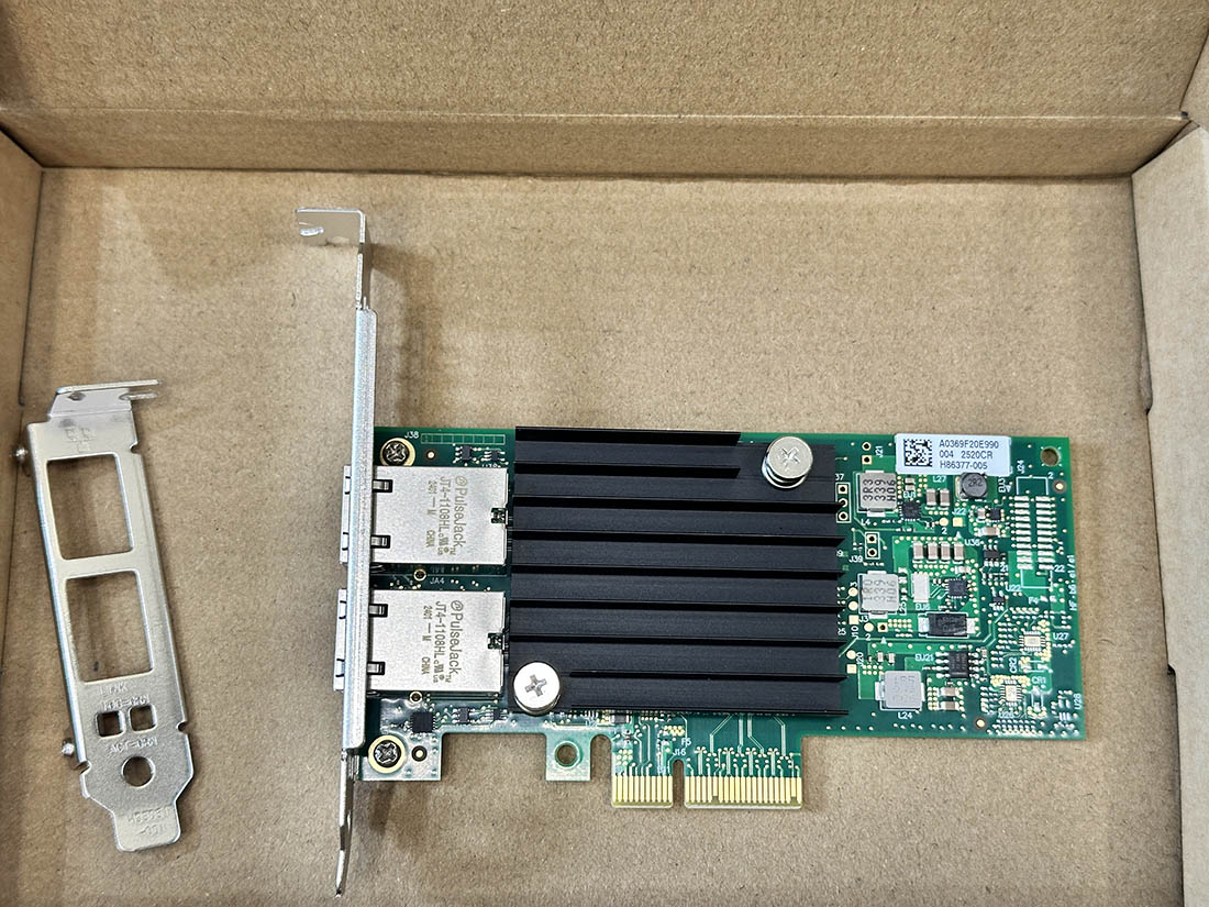 Card PCIe x4 2 LAN 10 gbps X550-T2