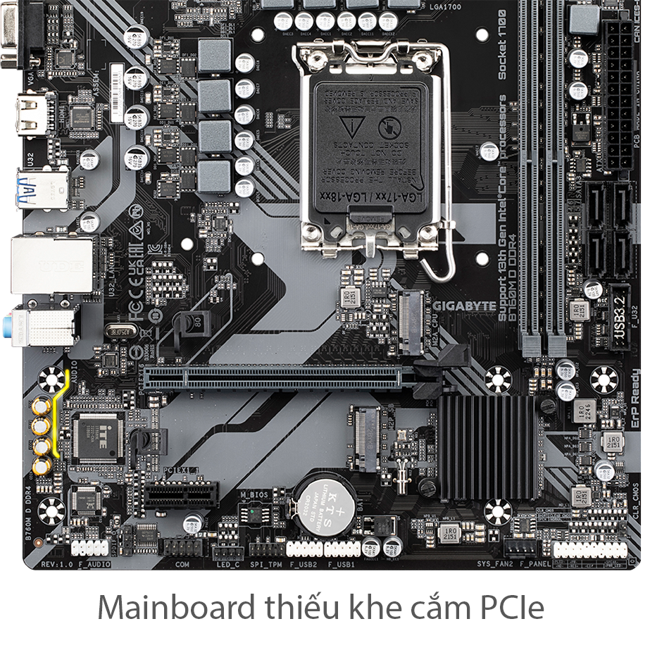 Riser Card Chia PCIe x1 ra 2 PCIe x1 lắp đặt thêm Card mạng Wifi,