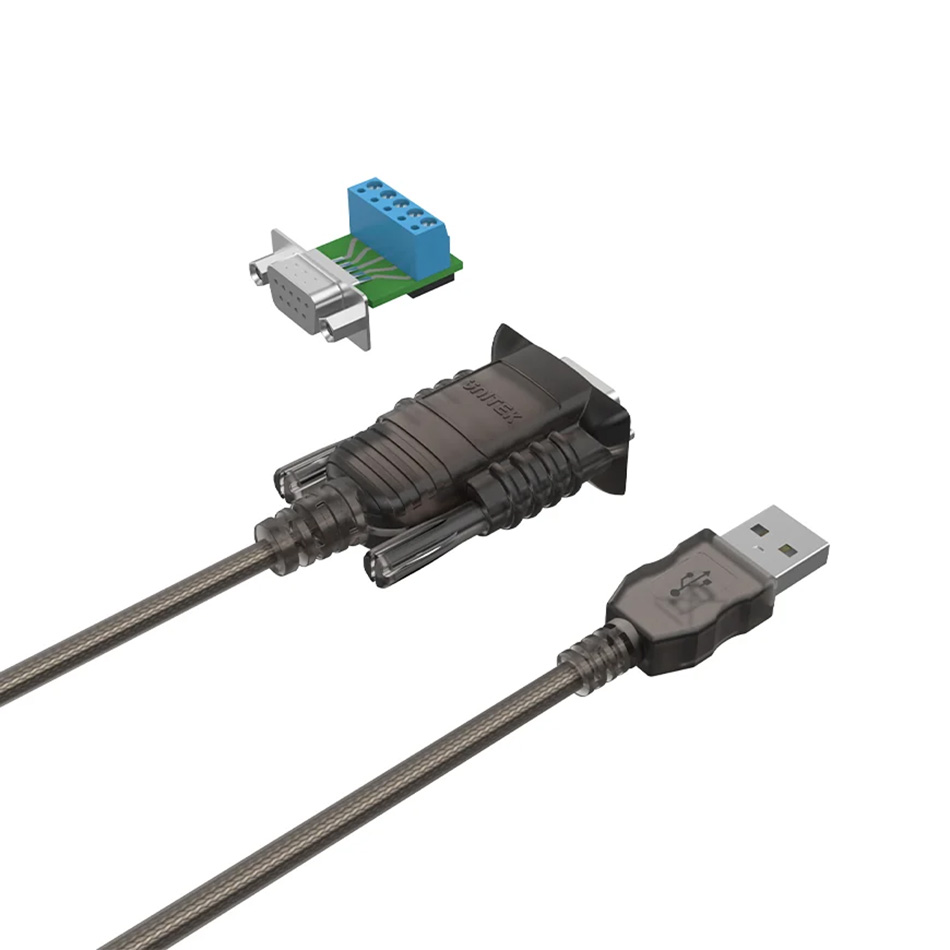 Cáp USB to RS422 RS485 Unitek Y-108301 chip FTDI hỗ trợ WIN 10/11